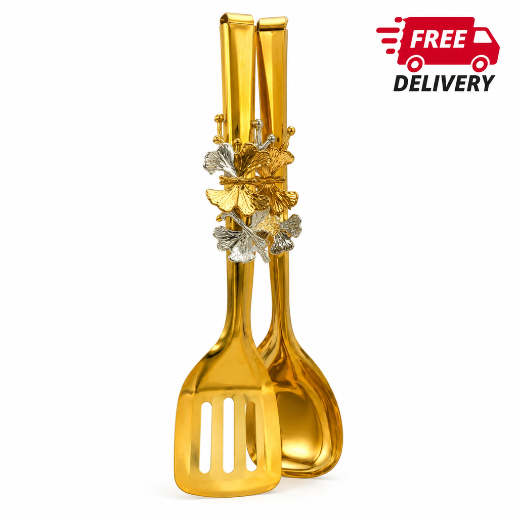 Luxury Gold Kitchen Utensil Set