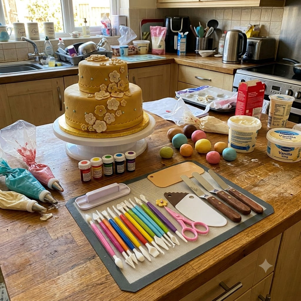 14-Piece Cake Decorating Tools Set