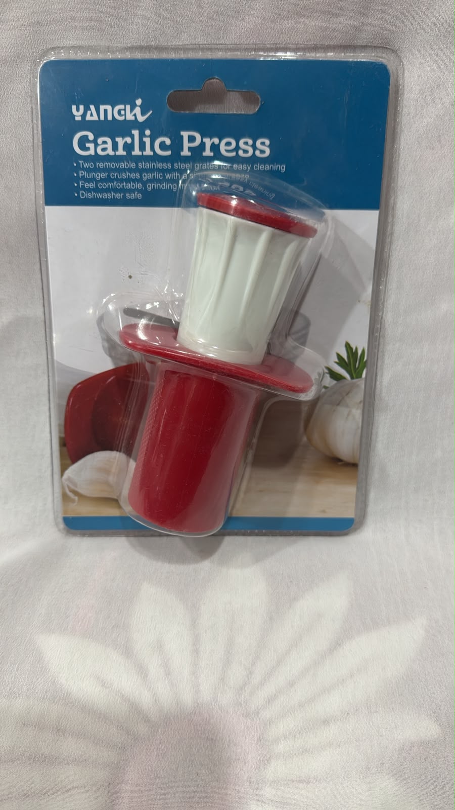 Manual Garlic Press & Garlic Crusher