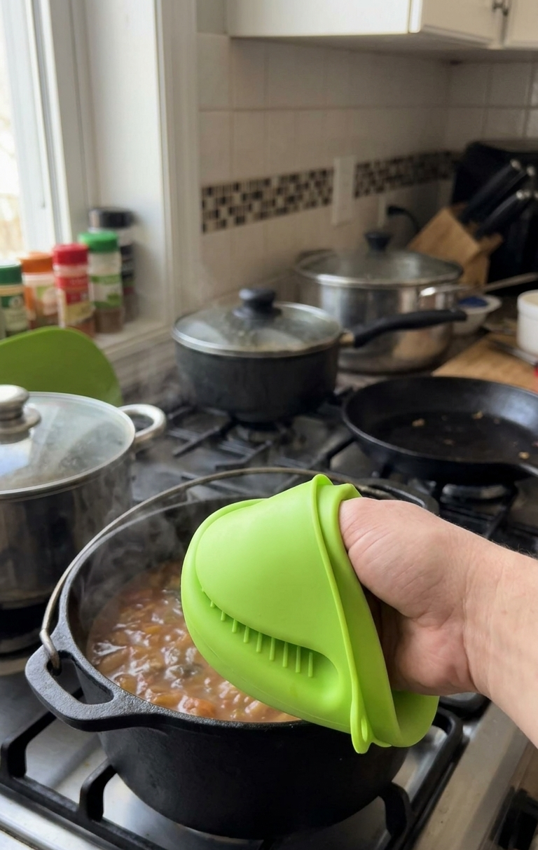 Heat-Resistant Silicone Pot Holder