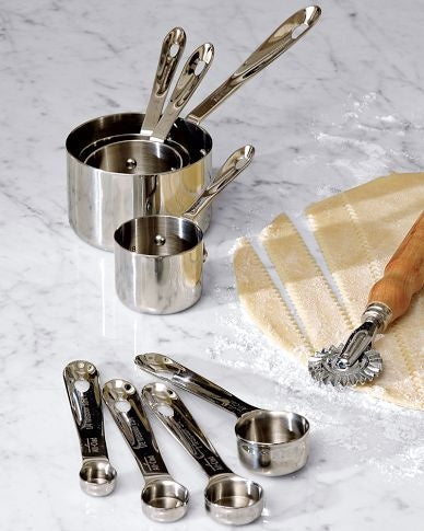 4-Piece Stainless Steel Measuring Cup Set