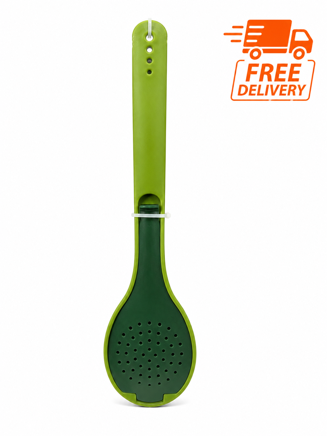 2-in-1 Herb Stripper & Flavour-Infusing Cooking Spoon