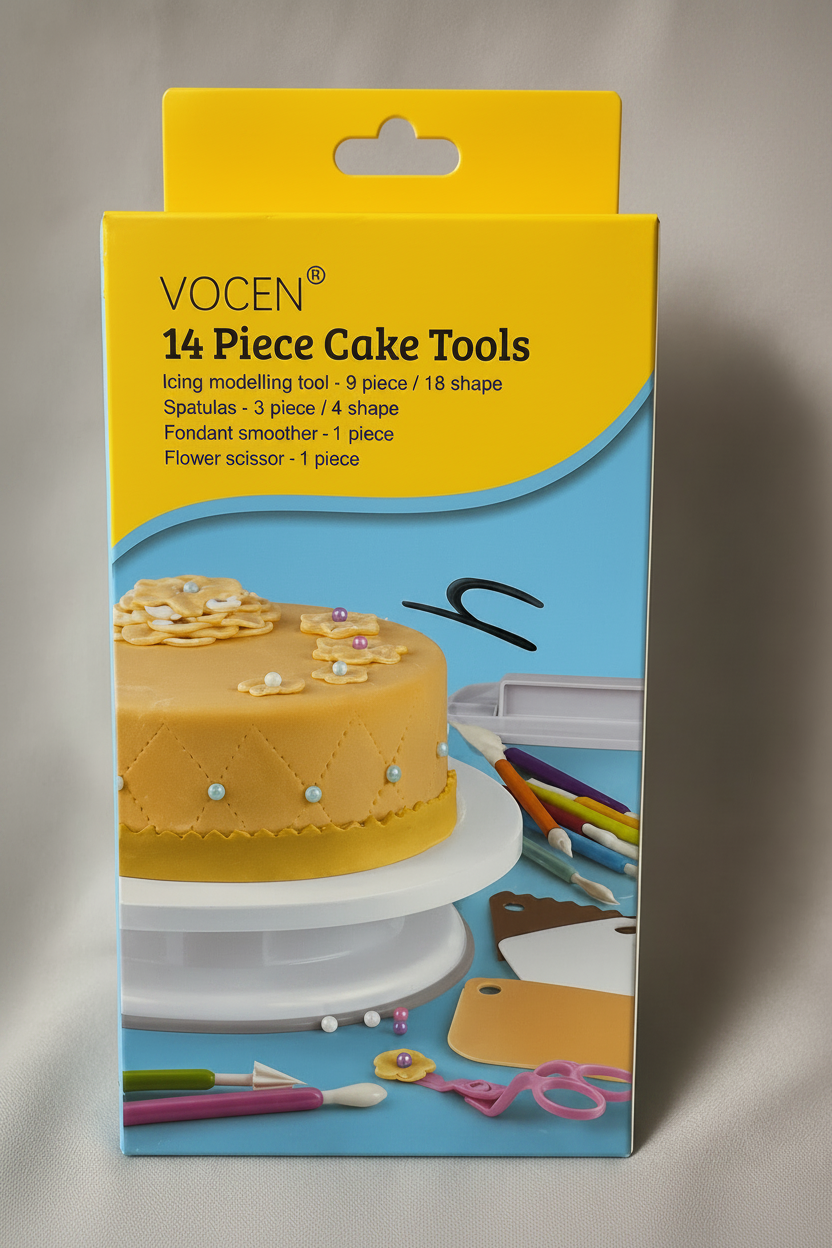 14-Piece Cake Decorating Tools Set